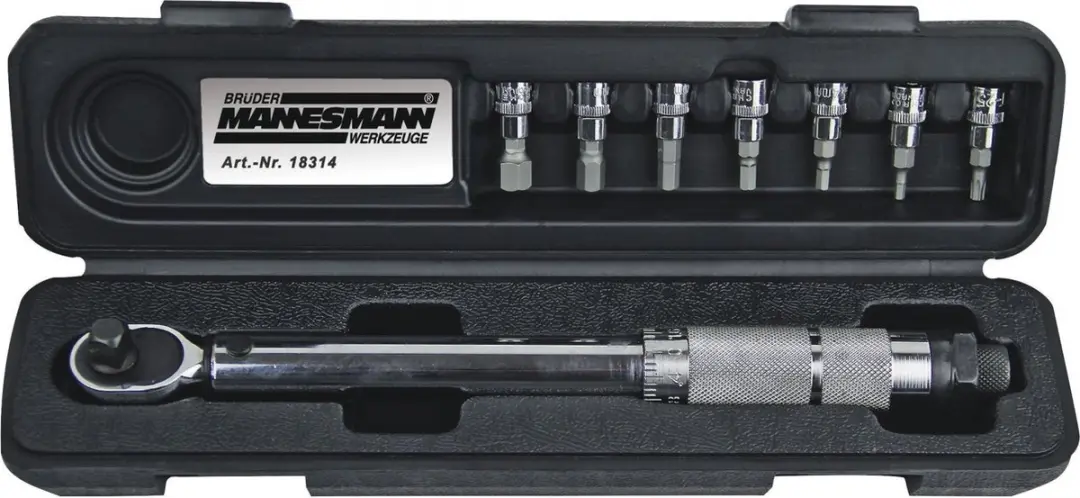 Brüder Mannesmann M18314 Momentsleutelset 25 Nm