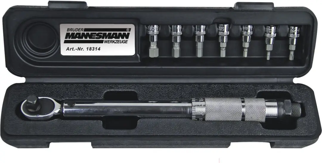 Brüder Mannesmann M18314 Momentsleutelset 25 Nm