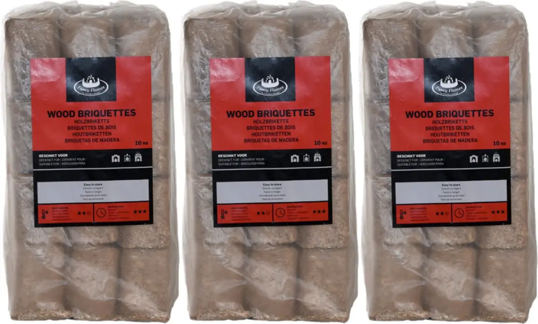 Esschert Design Houtbriketten 2x10kg