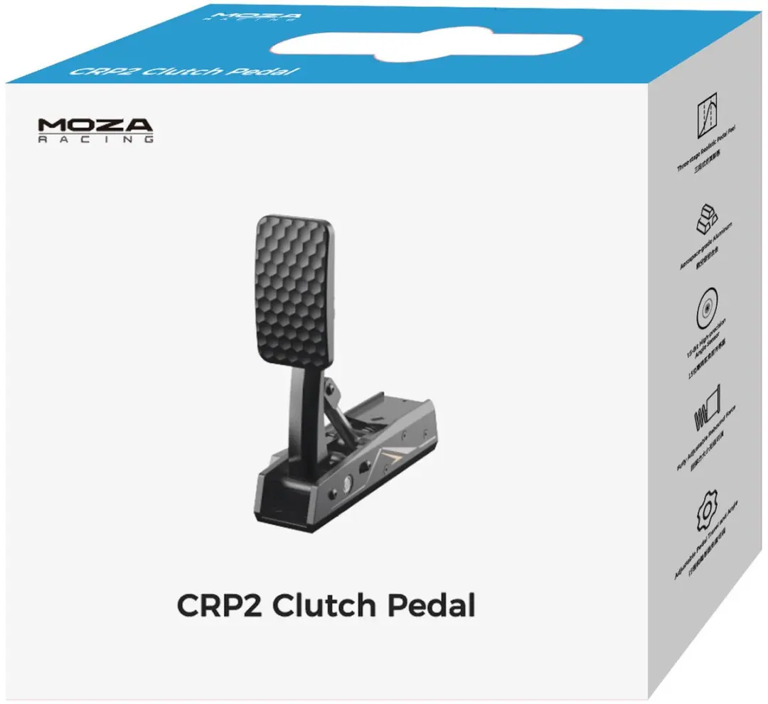 Moza Racing CRP2 RS067 Koppelingspedaal - Load Cell