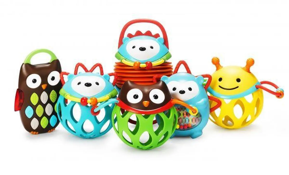 Skip Hop Zoo Egel Rinkelbal - 2108 - afbeelding 6 van 6
