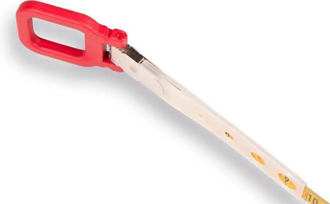 Sola BMI Landmetermaat Stalen Lint 30m - Rood