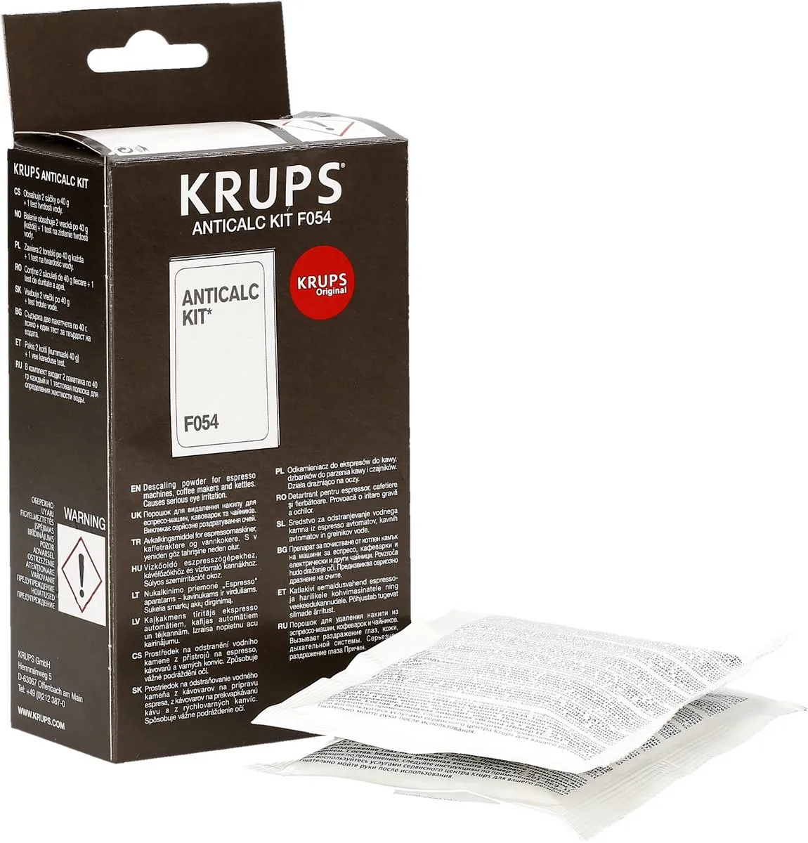 Krups Anticalc F054 Reinigingsset - 13 Stuks - o.a. XS3000