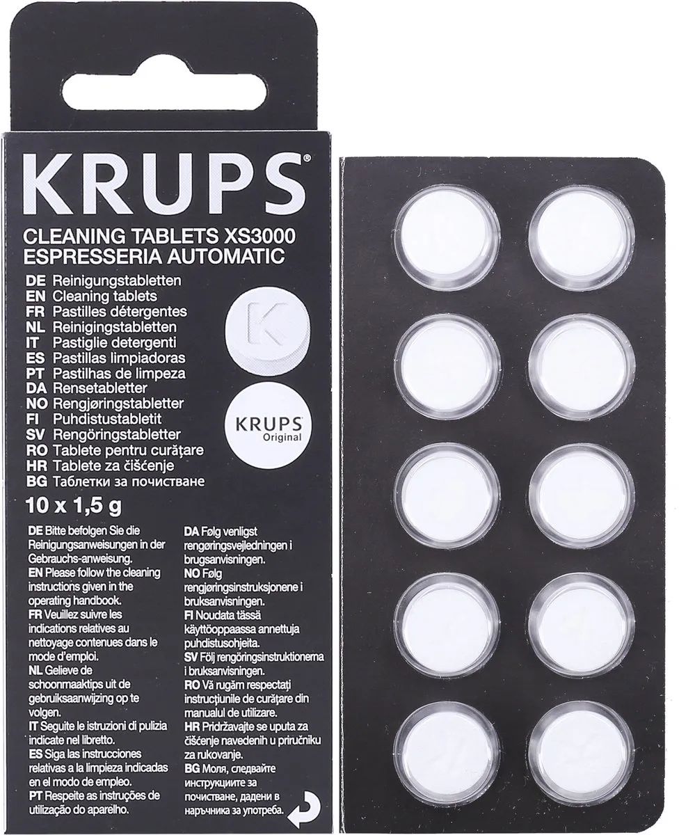 Krups Anticalc F054 Reinigingsset - 13 Stuks - o.a. XS3000 - afbeelding 6 van 6