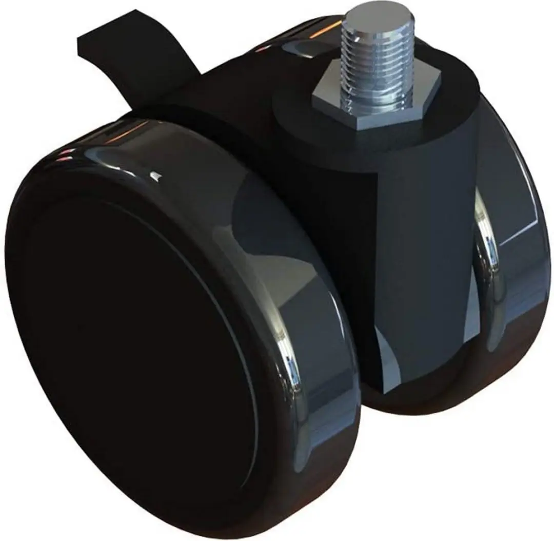 Next Level Racing NLR-A007 Vergrendelbare Castor Wielen - Zwart