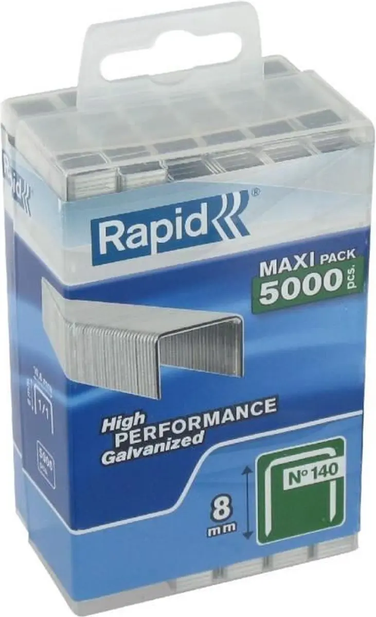 Rapid Dunne nieten 8mm 40303089 - 5.000 Stuks - afbeelding 6 van 6