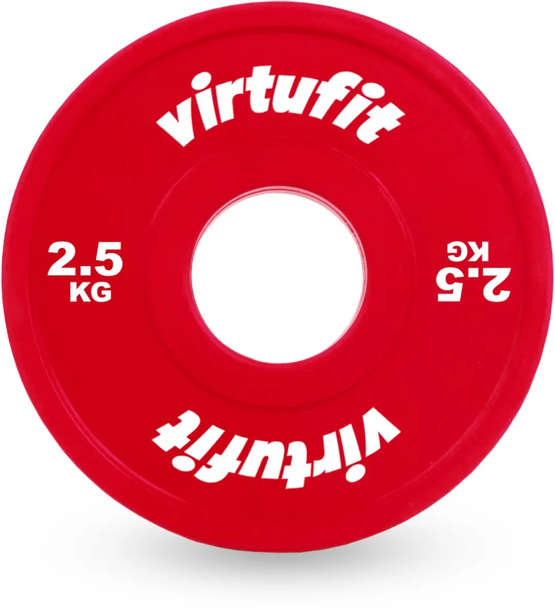 Virtufit Olympische Halterschijf 2.5 kg - Rood