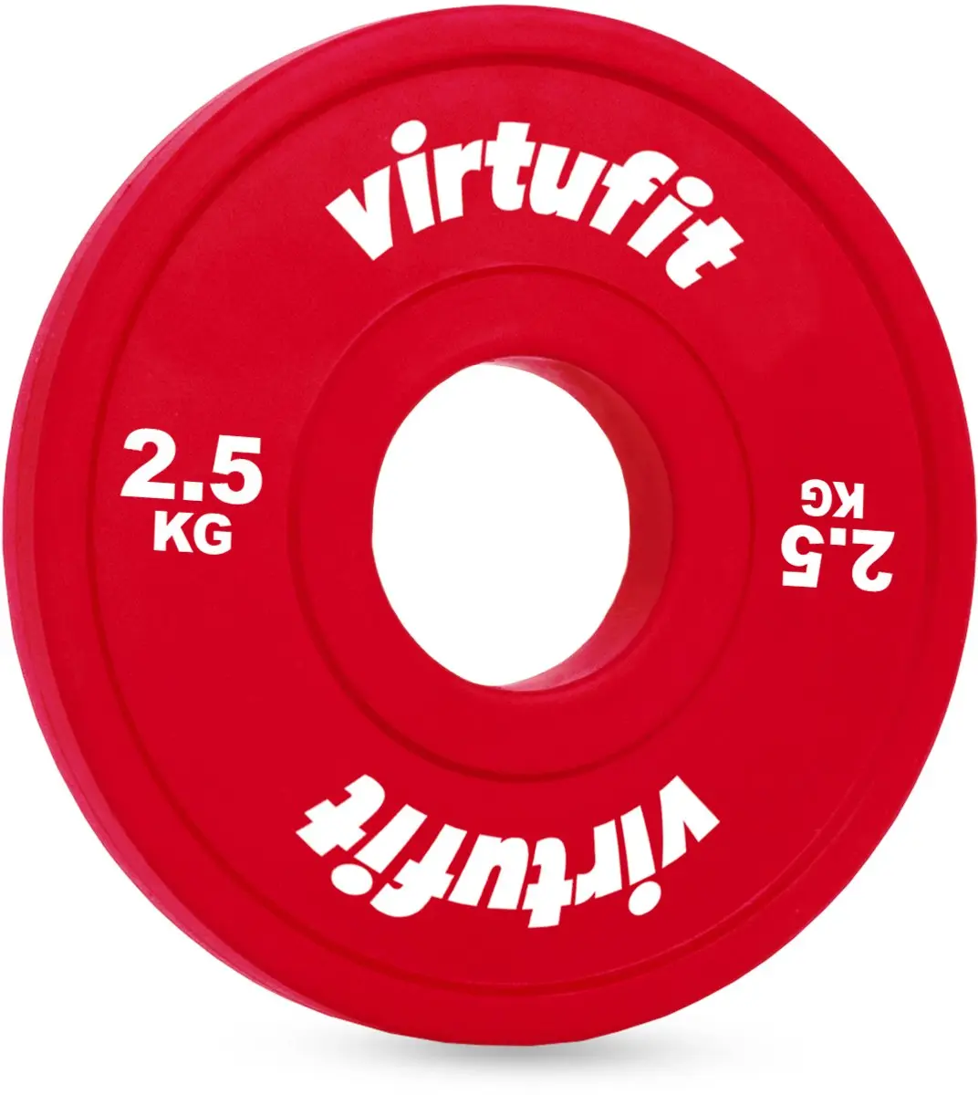 Virtufit Olympische Halterschijf 2.5 kg - Rood