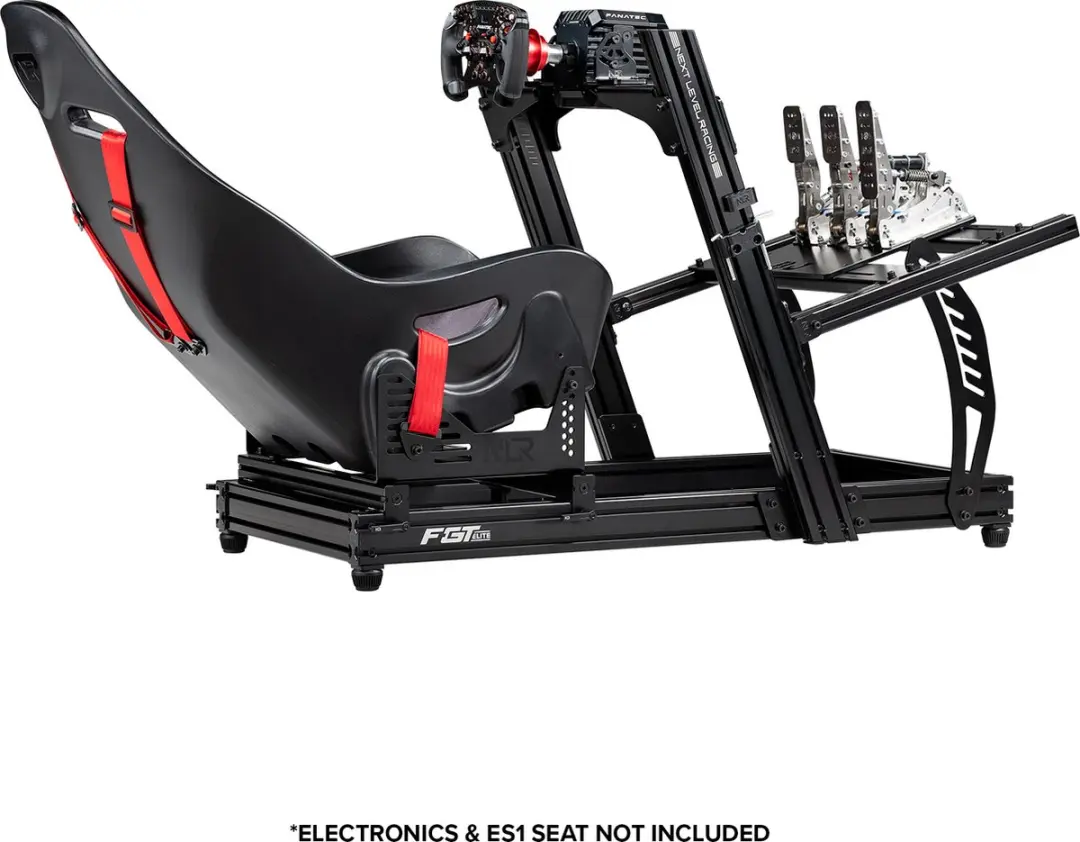 Next Level Racing F-GT Elite Lite NLR-E033 Simulator Cockpit - Zwart