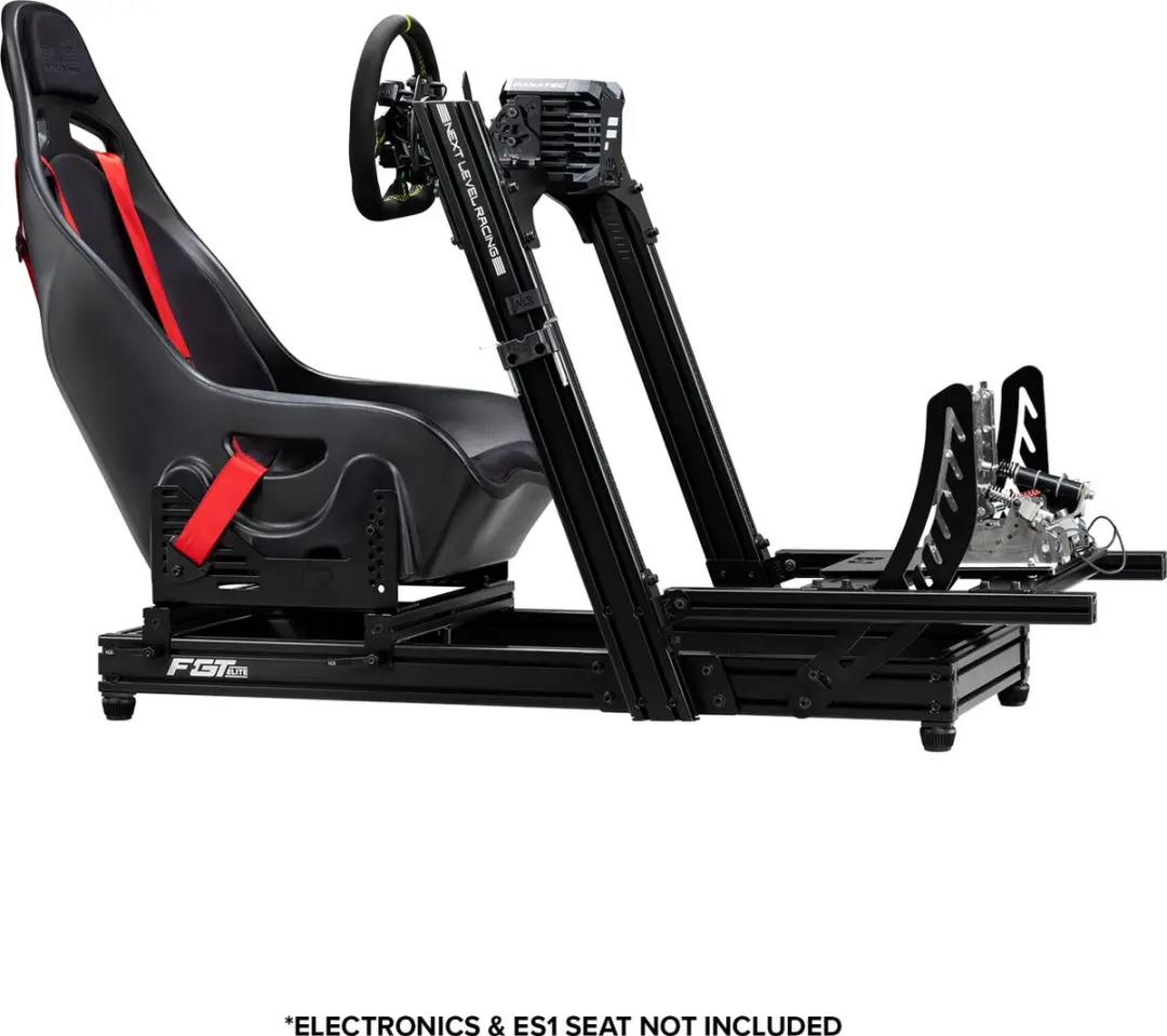 Next Level Racing F-GT Elite Lite NLR-E033 Simulator Cockpit - Zwart