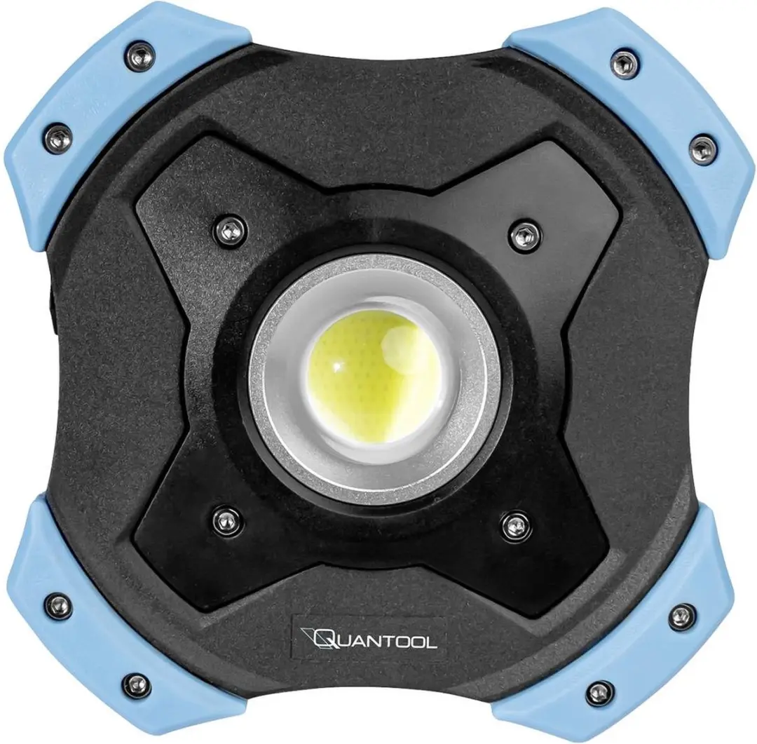 Brüder Mannesmann Q30670 Quantool LED Werklamp 30W - 2000lm - Zwart/Blauw