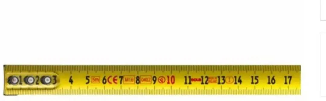 Sola Rolbandmaat BIG T8 8m - Geel