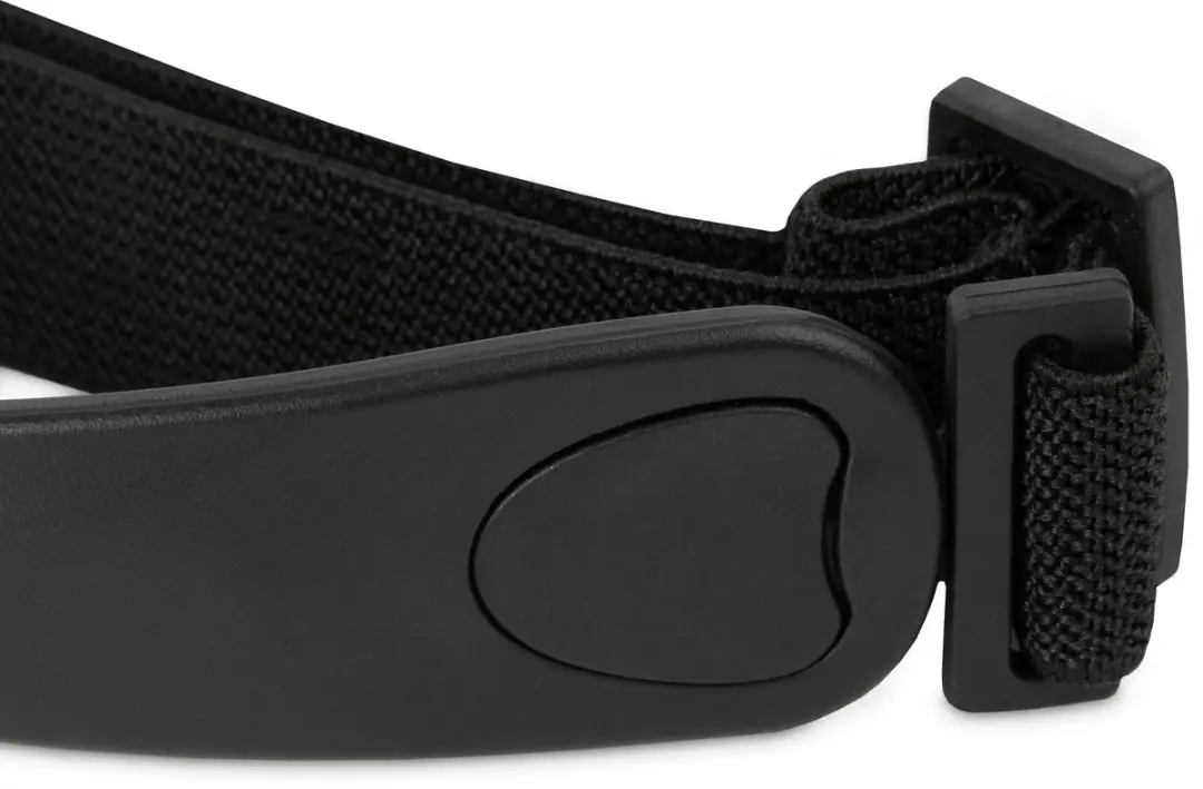 Flow Fitness 5 kHz Borstband - Zwart