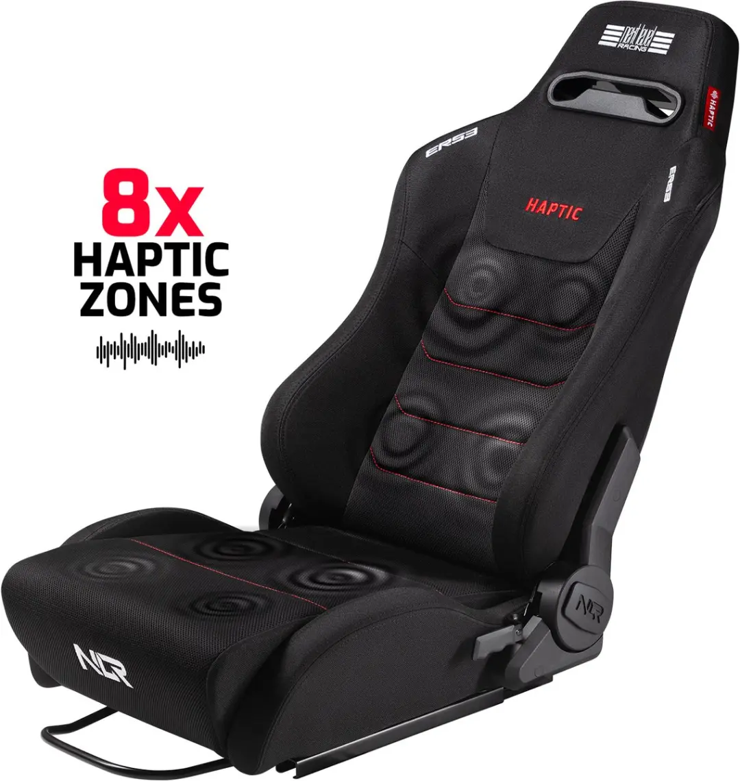 Next Level Racing ERS3 NLR-E066 Simracestoel - Haptisch - 8 Motoren - Zwart