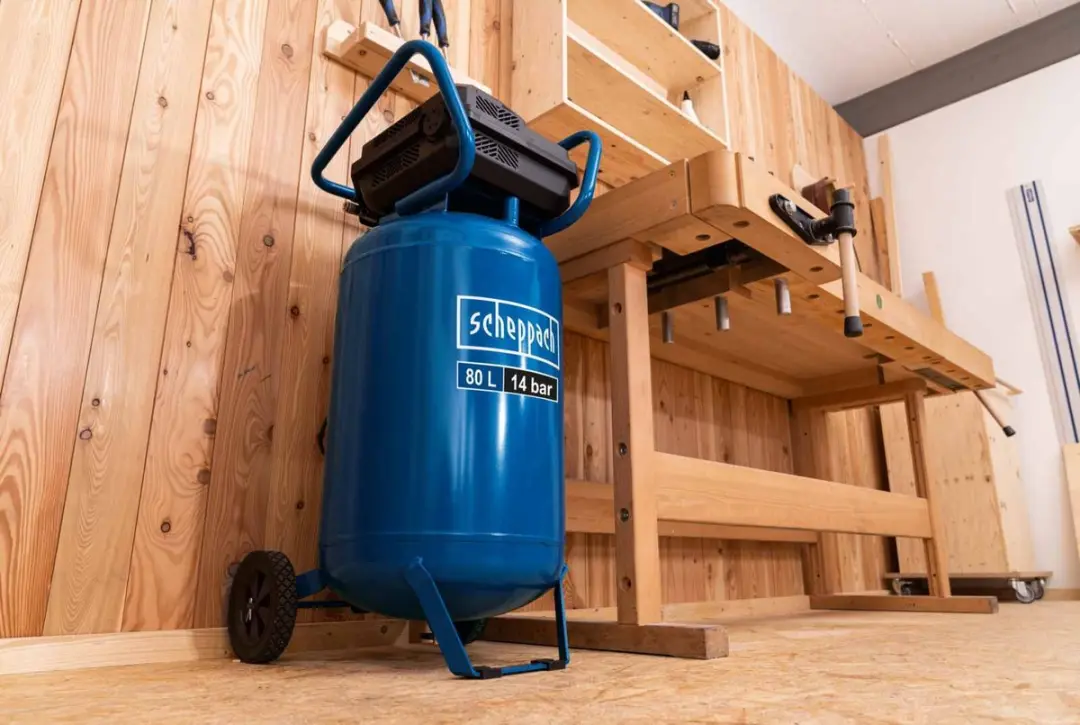 Scheppach HC85V Olievrije Compressor 1600W - 80L - afbeelding 6 van 6