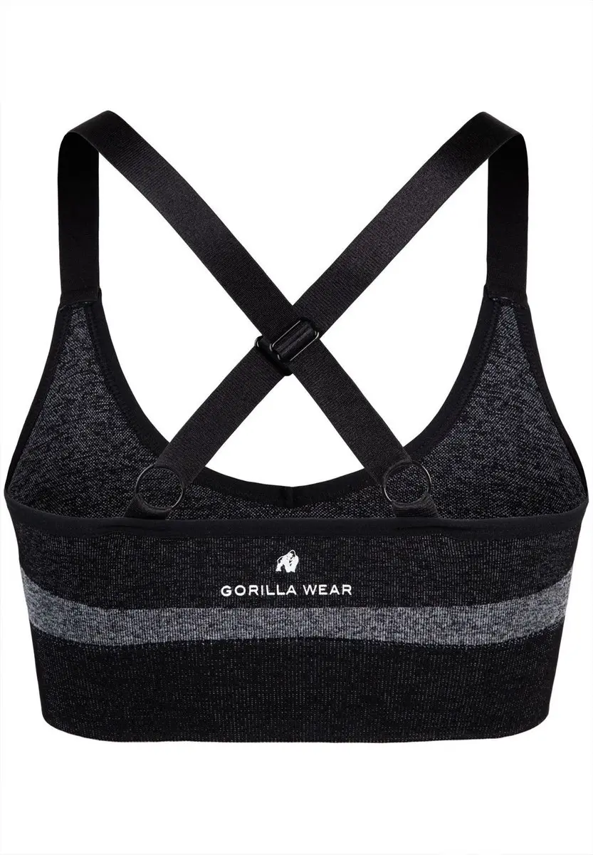 Gorilla Wear Selah Seamless Sportbeha XS/S - Zwart