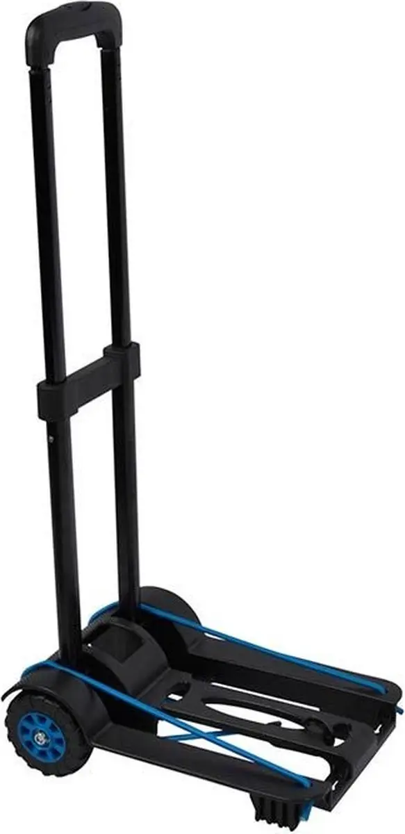 Brüder Mannesmann M00925 Steekwagen - 50kg - Opvouwbaar - Zwart