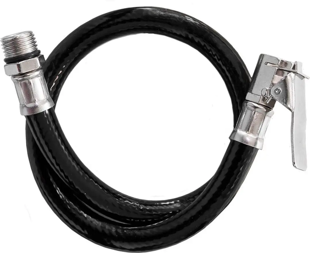 Airpress Slang & Nippel 440mm 1/4" - Zwart
