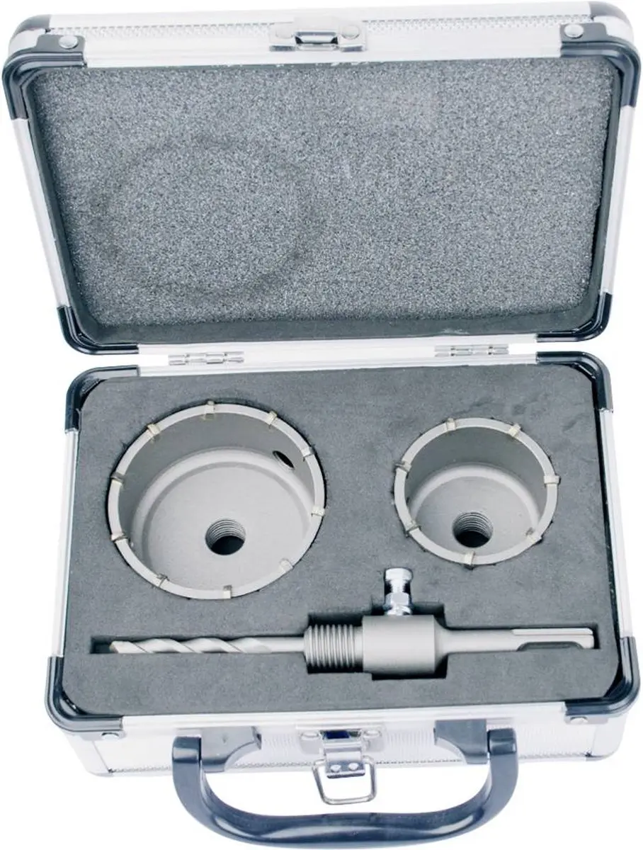 Brüder Mannesmann M44230 Boorkroonset Metaal - 4-delig