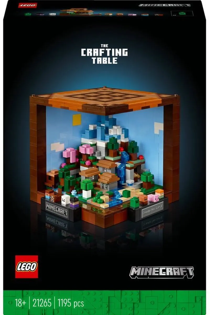 LEGO Minecraft De Werkbank 21265 - 1195 Stukken