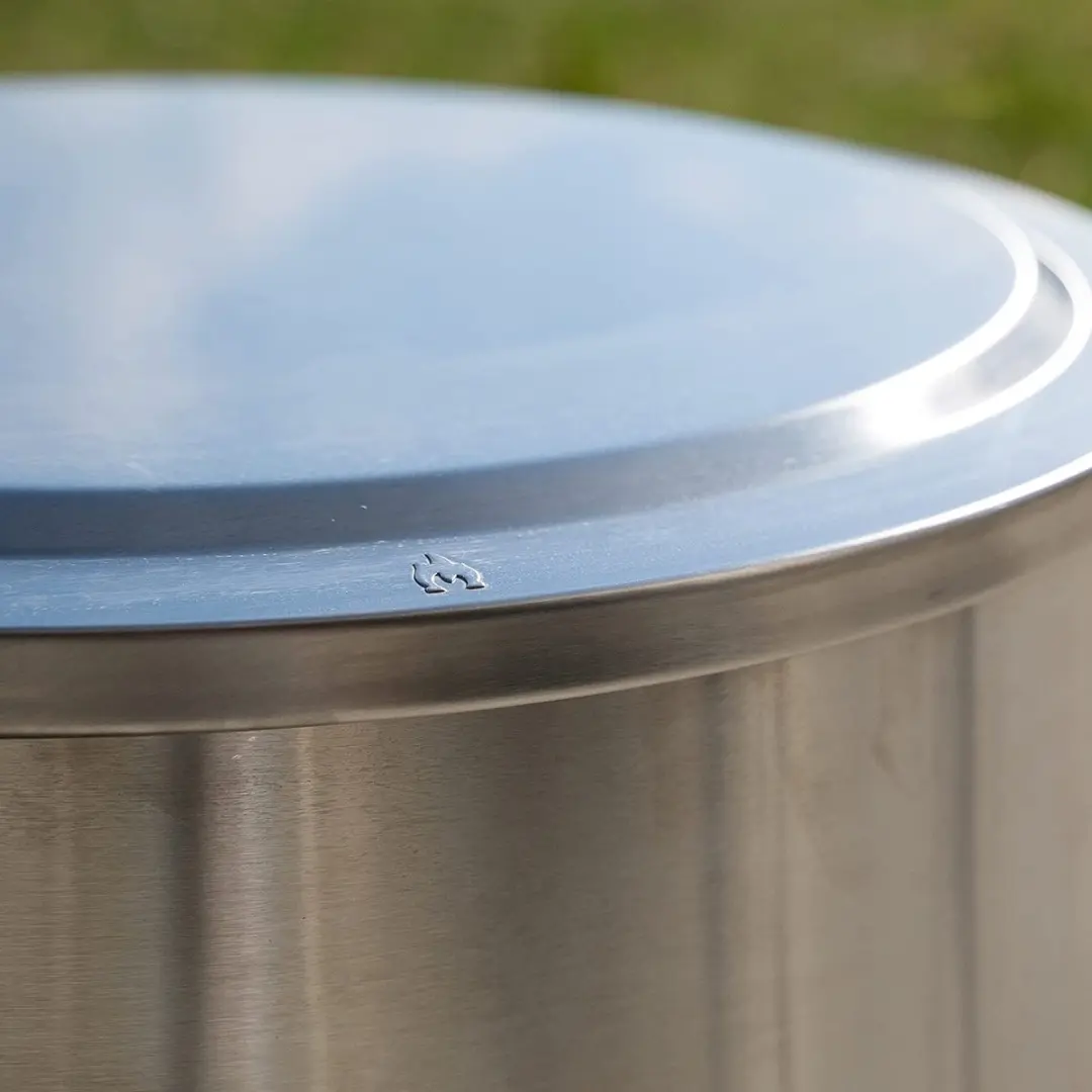Solo Stove Yukon-deksel - Roestvrijstaal Ø68,58cm