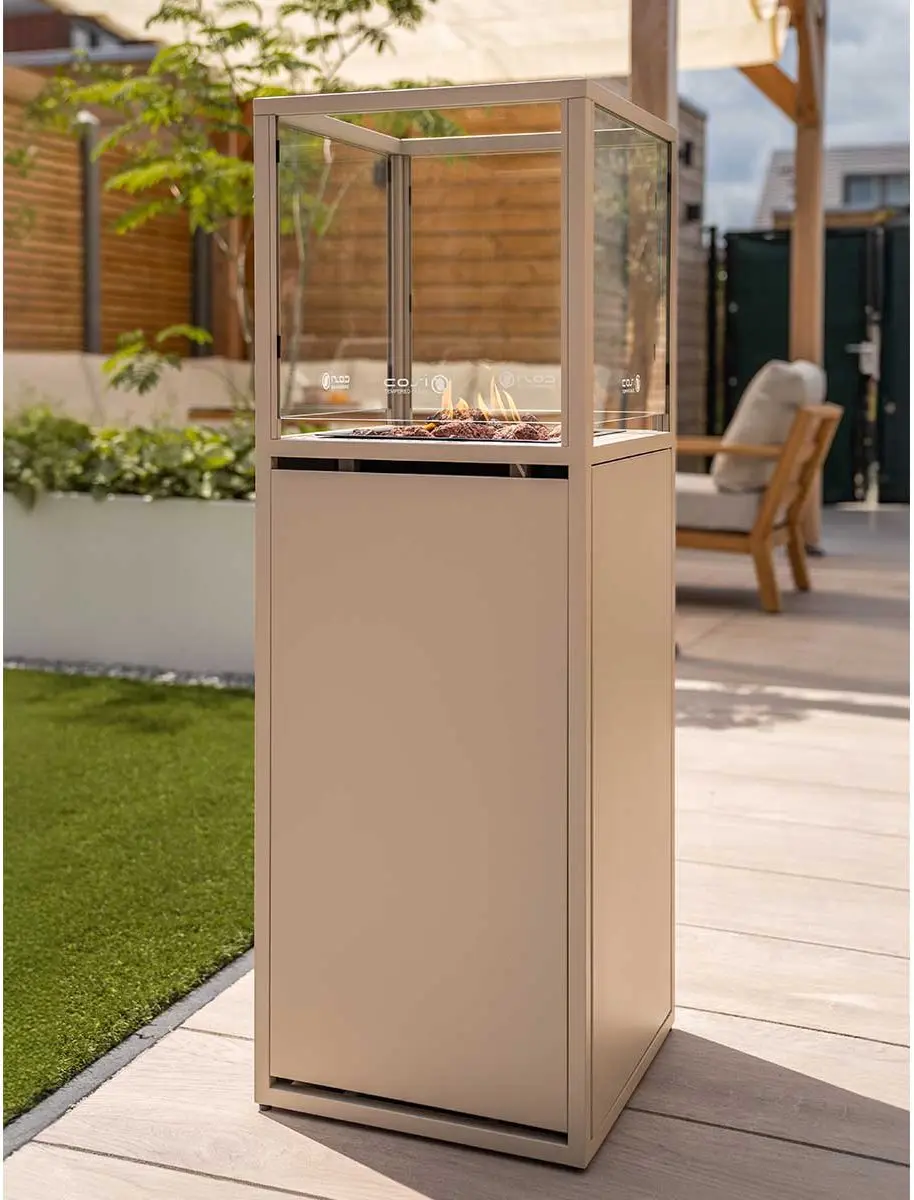 Cosi Fires Cosipillar Dome Sfeerhaard - Sandy Beige