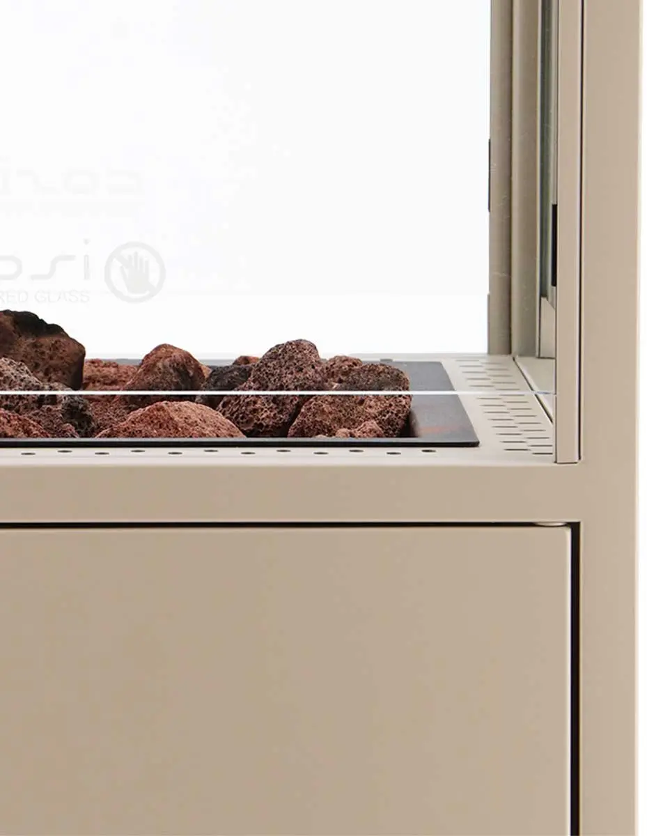 Cosi Fires Cosipillar Dome Sfeerhaard - Sandy Beige