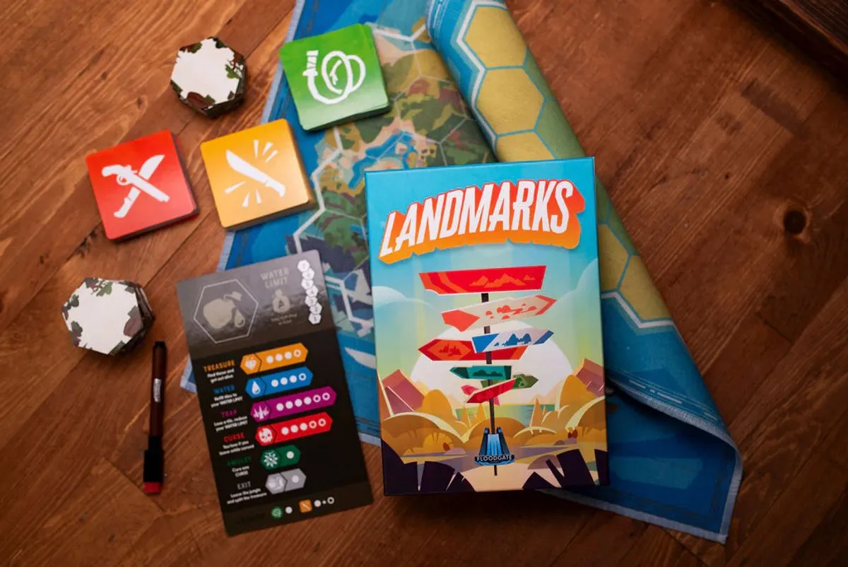 Asmodee Landmarks Woordspel - 2-6 Spelers - 10+