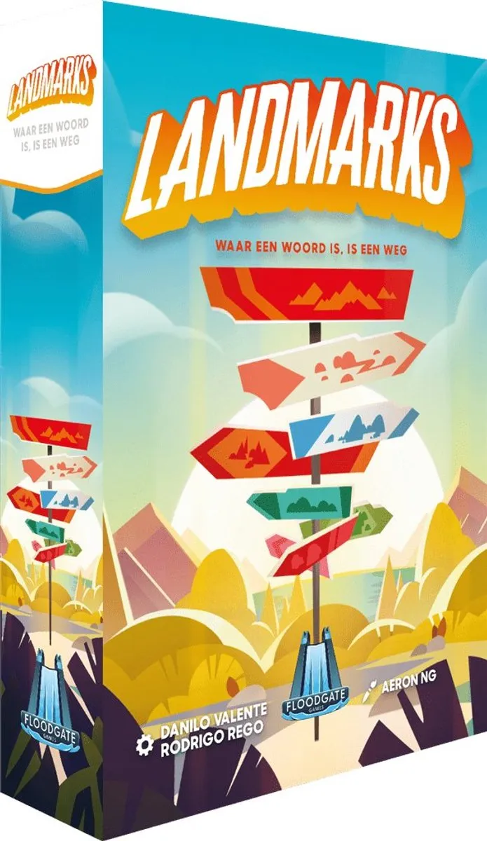Asmodee Landmarks Woordspel