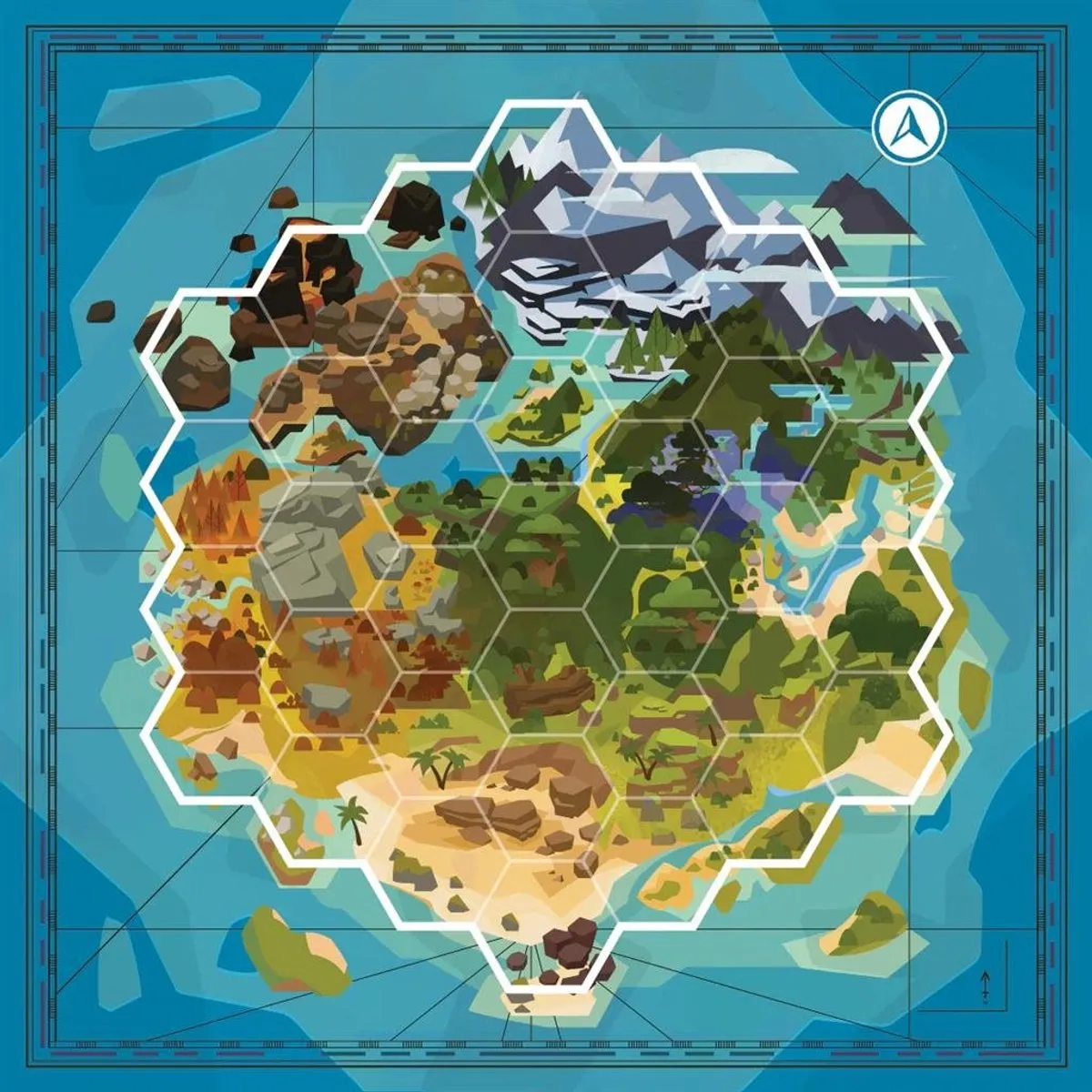 Asmodee Landmarks Woordspel - 2-6 Spelers - 10+