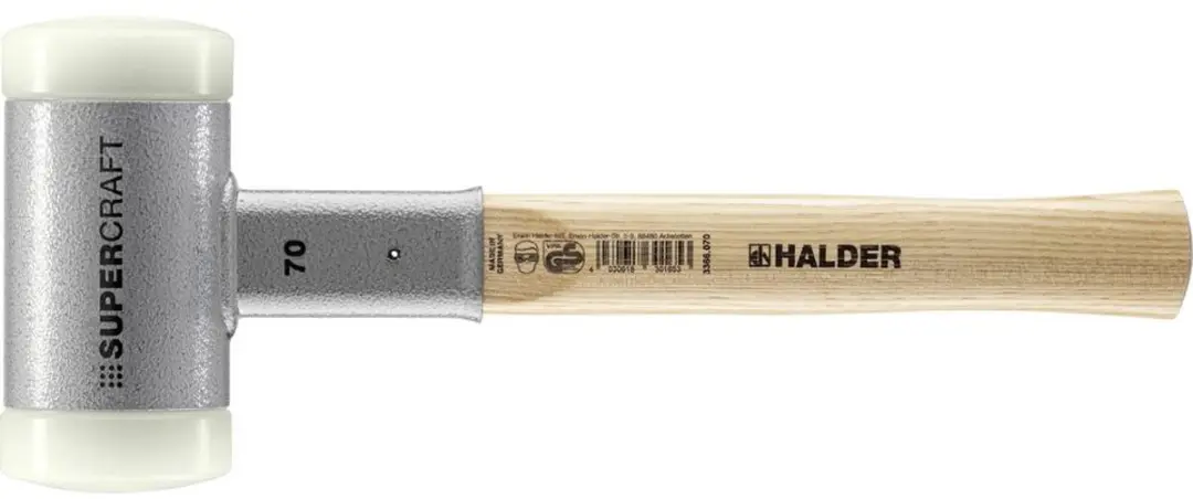 Halder Supercraft 3366.070 Kunststof Hamer