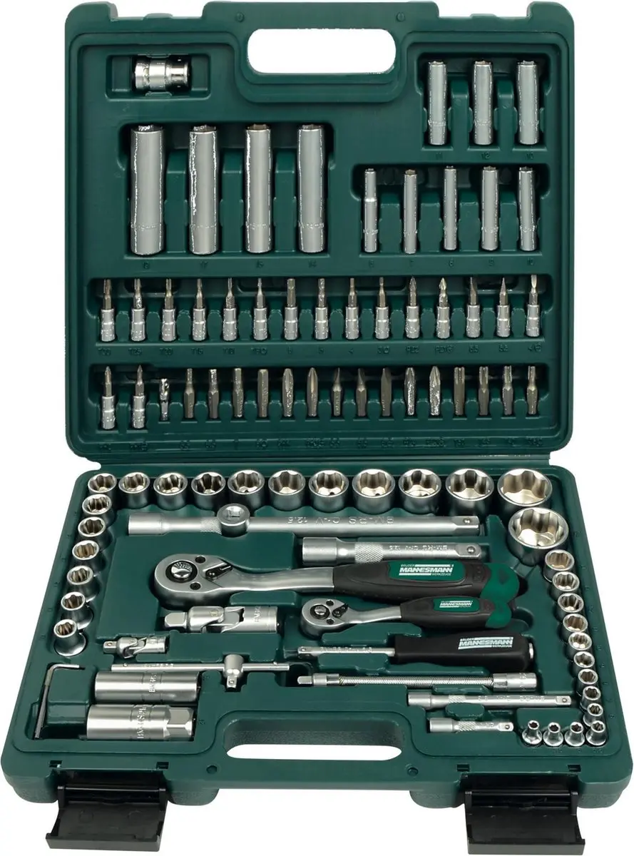 Brüder Mannesmann M 2055-SL Dopsleutelset 94-delig