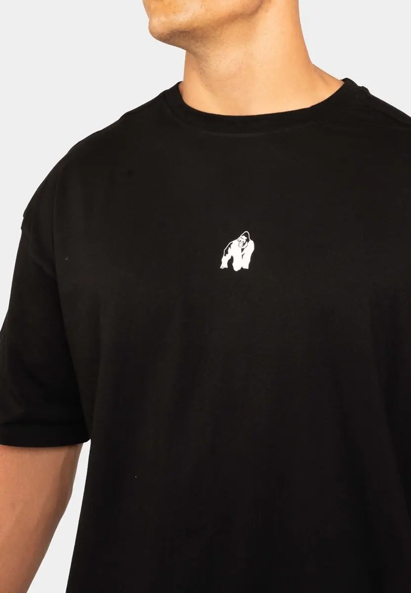 Gorilla Wear Philip Oversized T-shirt M - Zwart