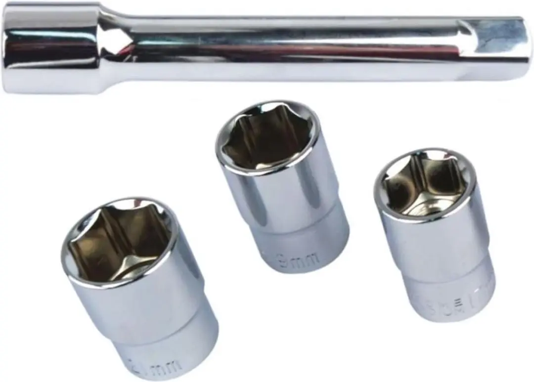 Brüder Mannesmann Momentsleutel 40-210 5-delig - 1/2" - 17/19/21mm
