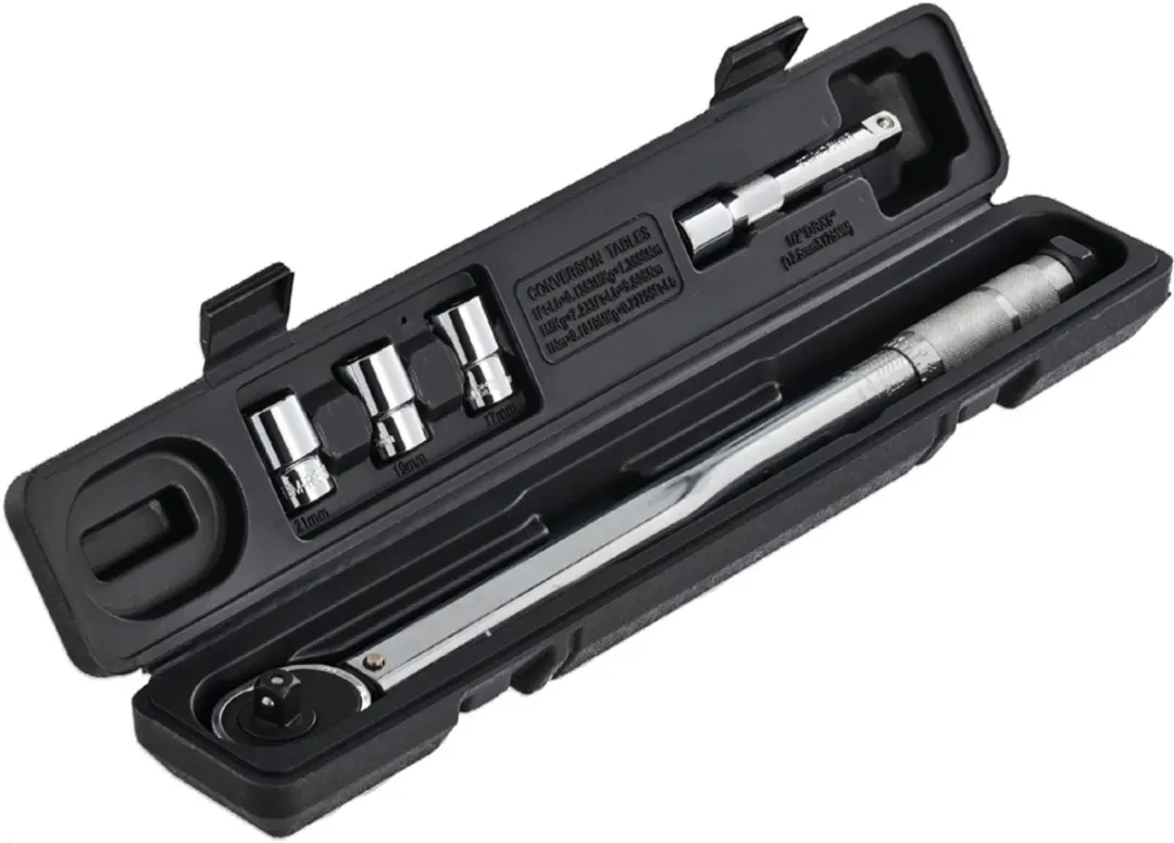 Brüder Mannesmann Momentsleutel 40-210 5-delig - 1/2" - 17/19/21mm - afbeelding 6 van 6