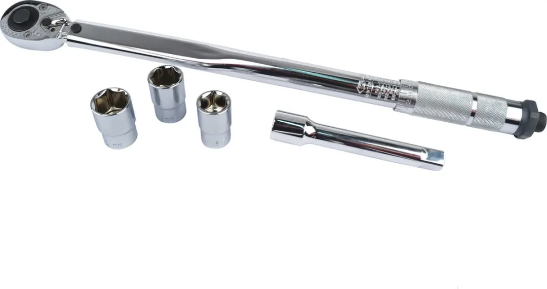 Brüder Mannesmann Momentsleutel 40-210 5-delig - 1/2" - 17/19/21mm