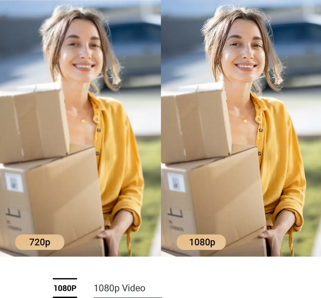 EZVIZ DP2 IP Camera - 155° - Zwart