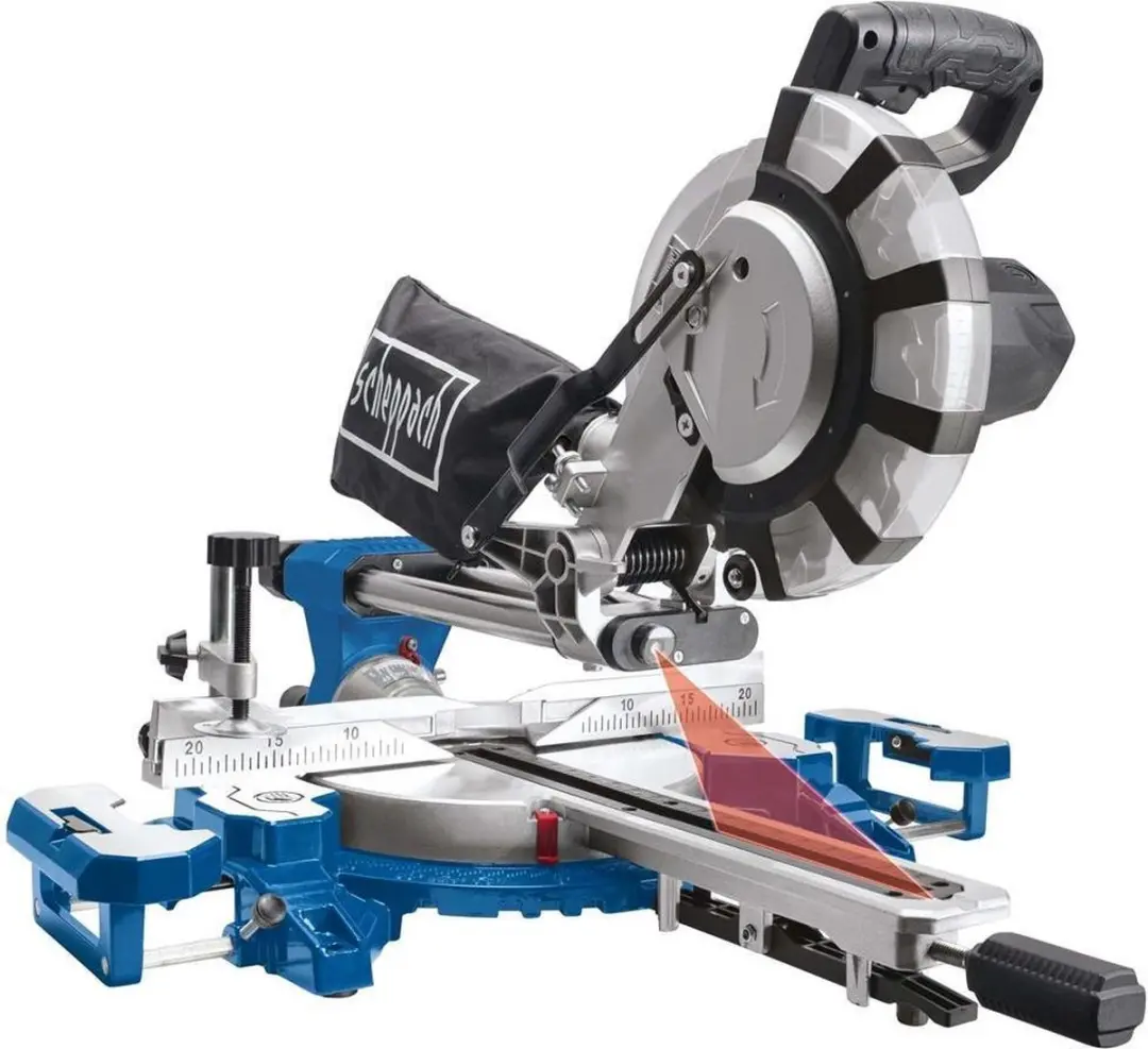 Scheppach HM216SPX Kap- en Trekzaag 2000W - 210mm