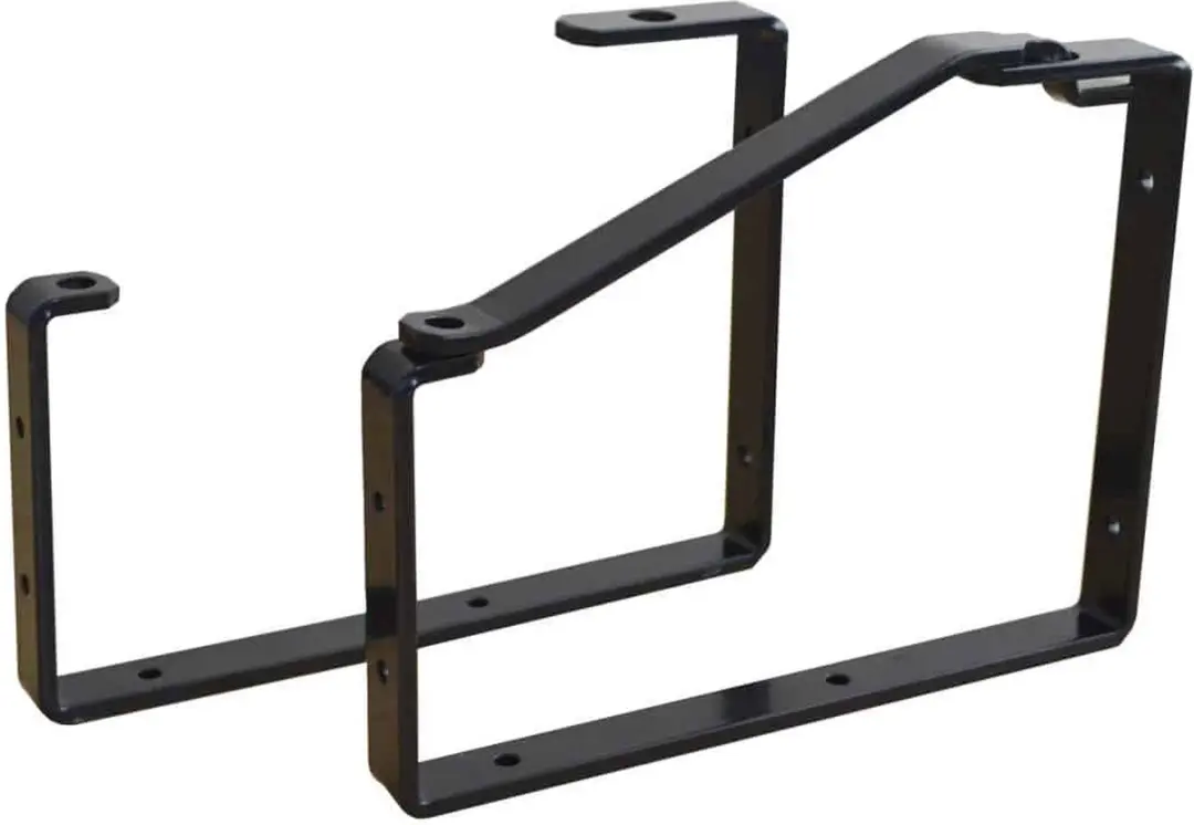 Little Jumbo Ophangbeugelset Ladder - 2 Stuks - Zwart