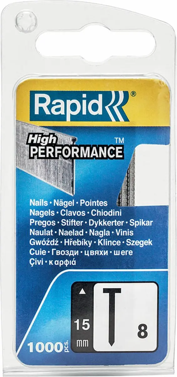 Rapid Nagels No 8 - 15mm - 1000 Stuks - afbeelding 6 van 6