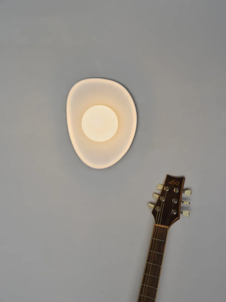 LEDVANCE Decor Plaster Nest Wandlamp 1XG9 - Wit