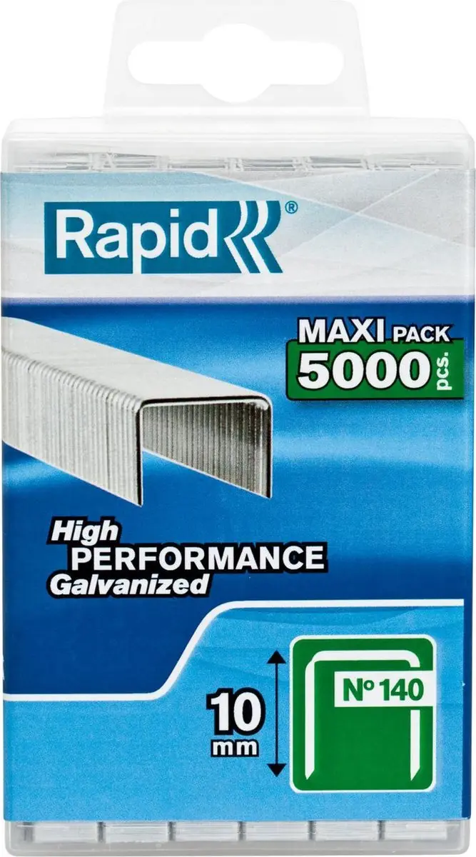 Rapid nr.140 Dunne nieten 10mm - 5.000 Stuks