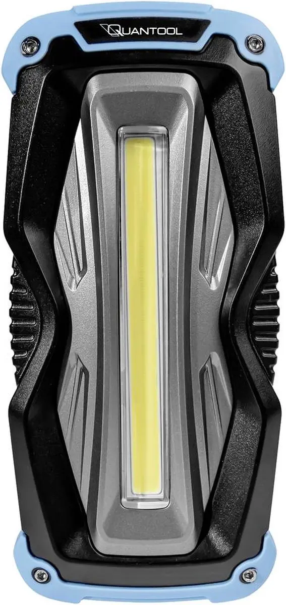 Brüder Mannesmann Q30665 Quantool LED Werklamp 20W 2000lm - Zwart/Blauw