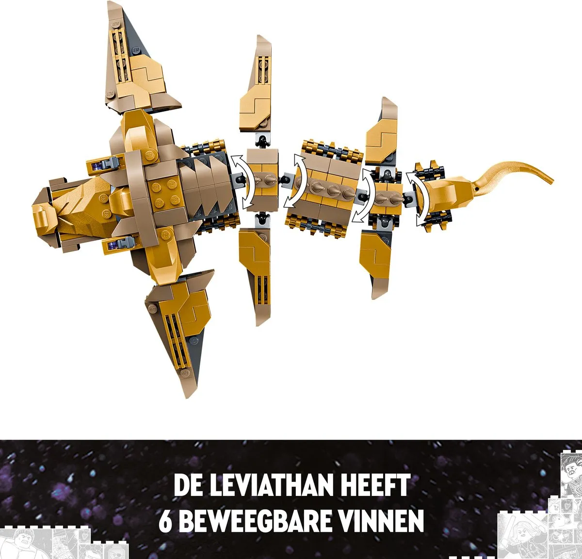 LEGO Marvel Avengers vs. Leviathan 76290 - 347 Stukken