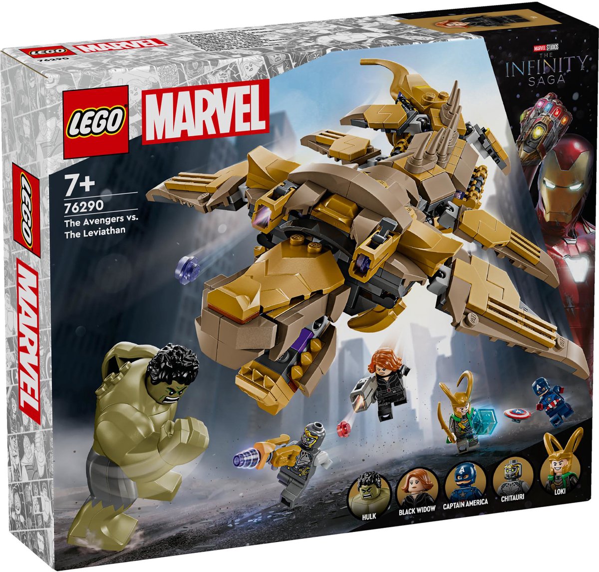 LEGO Marvel De Avengers vs. de Leviathan - 76290