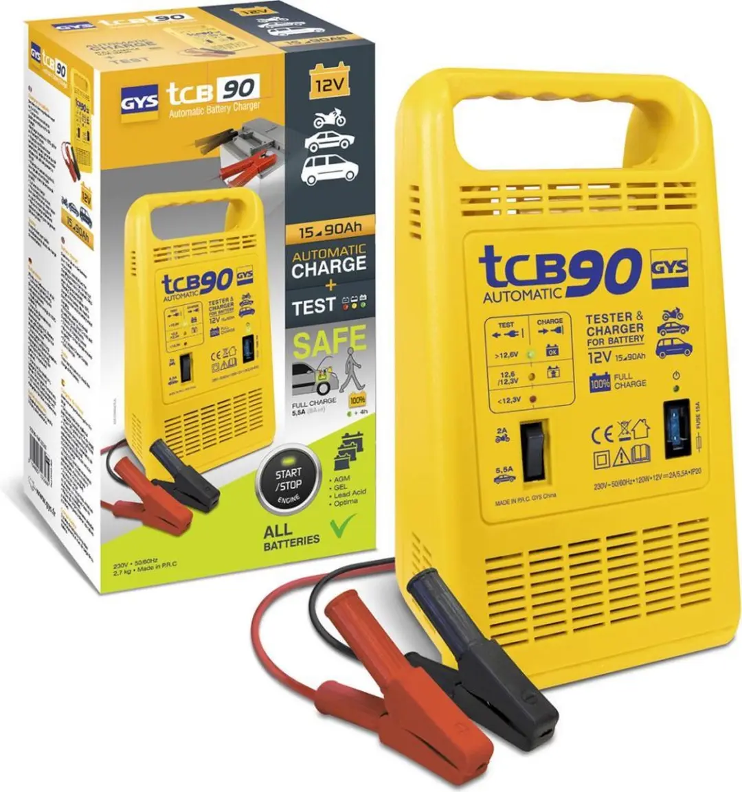 Gys TCB 90 Automatic Acculader