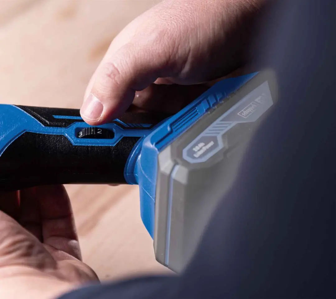 Scheppach Accu Multitool C-MT40-X 20V - 2000mAh - 9-delig