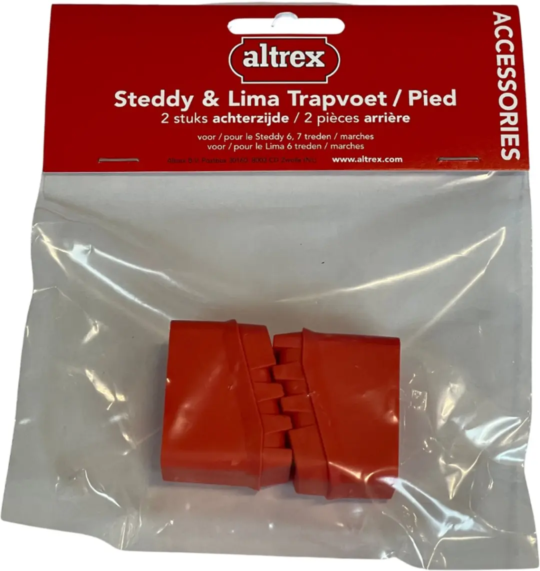 Altrex Trapvoeten Steddy & Lima 2 Stuks - 40x20mm - afbeelding 6 van 6