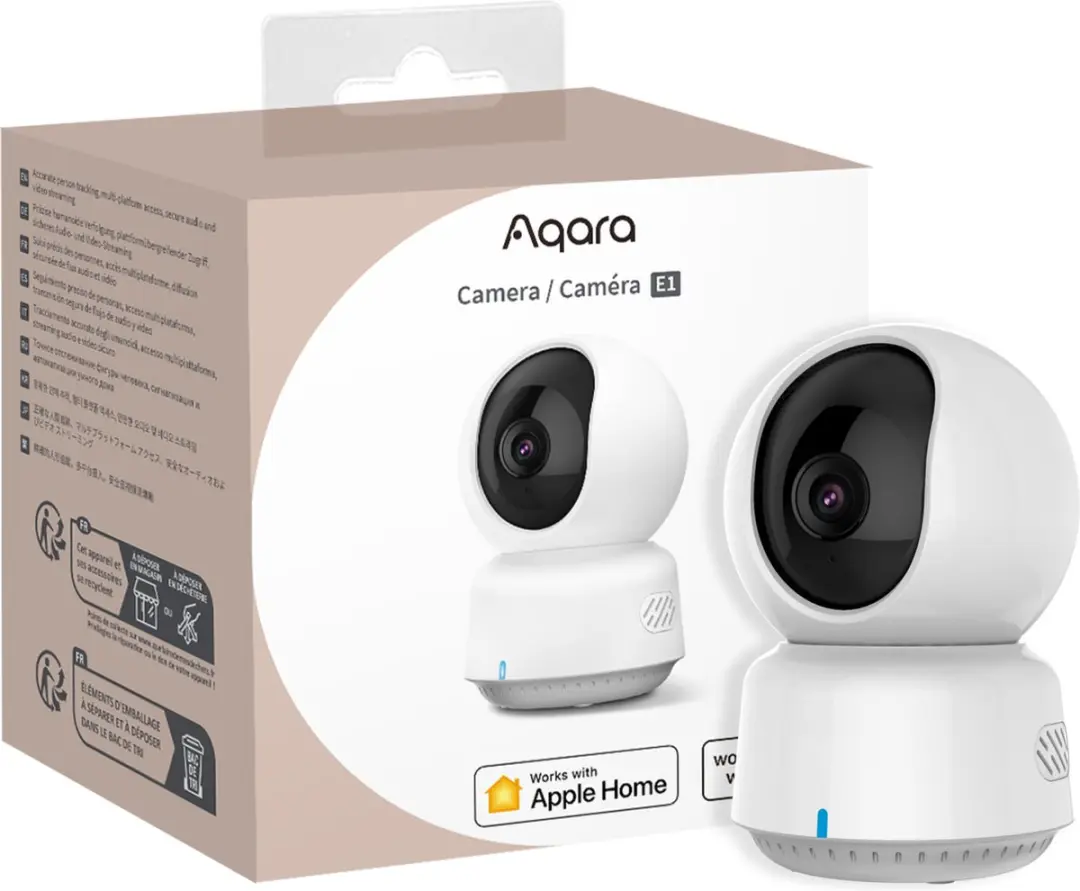 Aqara E1 CH-C01E Slimme Camera 2K Pan-Tilt