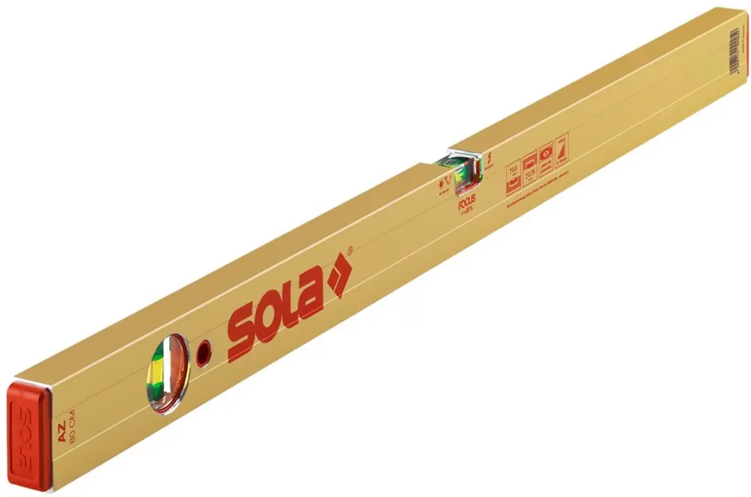 Sola AZ 50 Aluminium Waterpas 50cm - Gouden